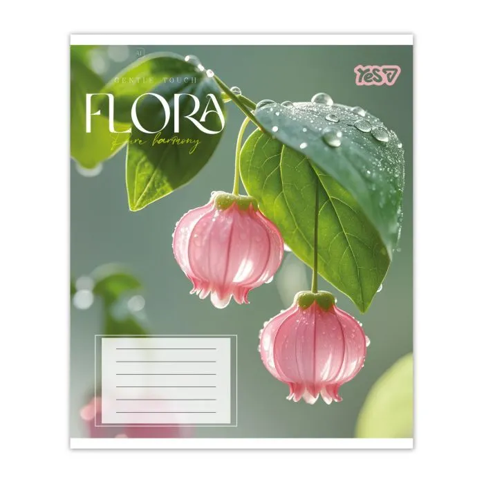 Зошит Yes Flora А5 48 аркушів, клітинка (768794) зображення 2