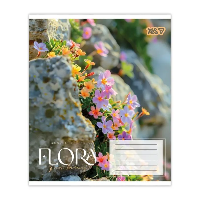 Зошит Yes Flora А5 48 аркушів, клітинка (768794) зображення 3