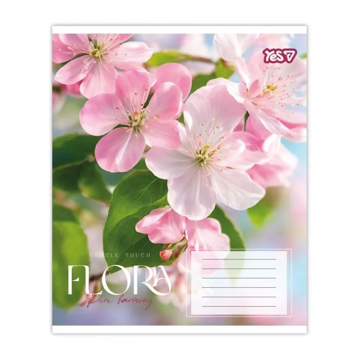 Зошит Yes Flora А5 48 аркушів, клітинка (768794) зображення 5