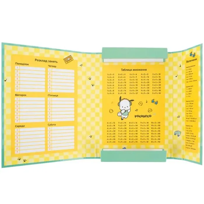 Папка для тетрадей Kite на резинке Pochacco (PC26-210) изображение 4