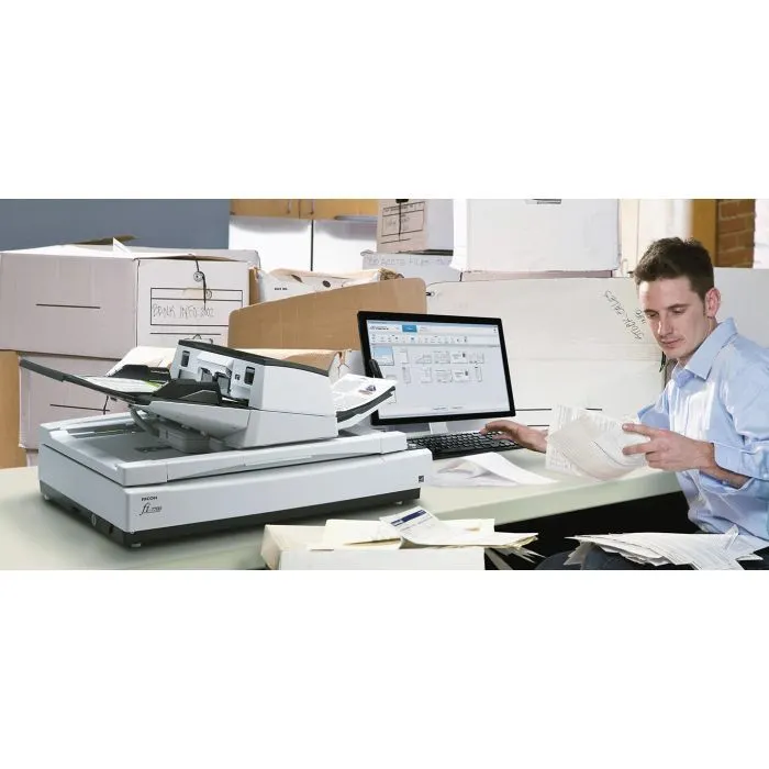 Сканер Ricoh fi-7700 + планшетний блок (PA03740-B001) изображение 2
