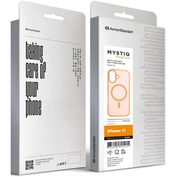 Чехол для мобильного телефона Armorstandart Mystiq MagCase Apple iPhone 17 Turquoise (ARM91594) изображение 3