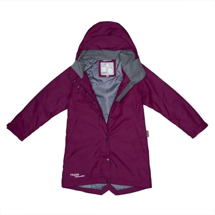Куртка детская Huppa JANELLE 18020004 бордовый 80034 146 (4741468783253) изображение 4