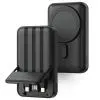 Батарея универсальная XO 10000mAh, 15W, MagSafe, Stand, black (XO-PR288-BK) изображение 3