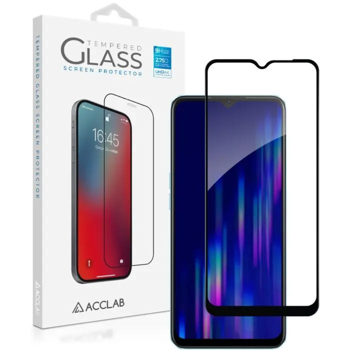 Скло захисне ACCLAB Full Glue Oppo A57 Black (1283126546235) зображення 2