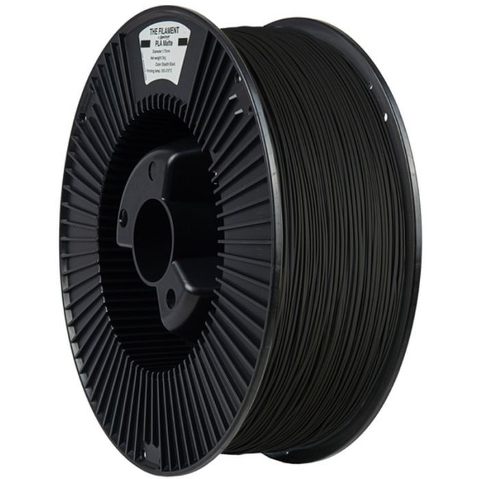 Пластик для 3D-принтера The Filament PLA Matte 1.75mm 1kg ReFill BLACK, STEALTH (TF-24166)