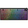Клавіатура Ajazz AK820 V2 White Peach Switch Wireless/Bluetooth/USB UA Black/Gray (AK820-V2-WP-S-BG)
