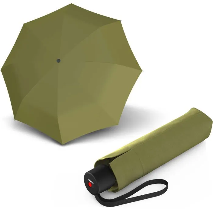 Зонт Knirps A.050 Solids Olive механічна, складана (Kn95-7051-8879)