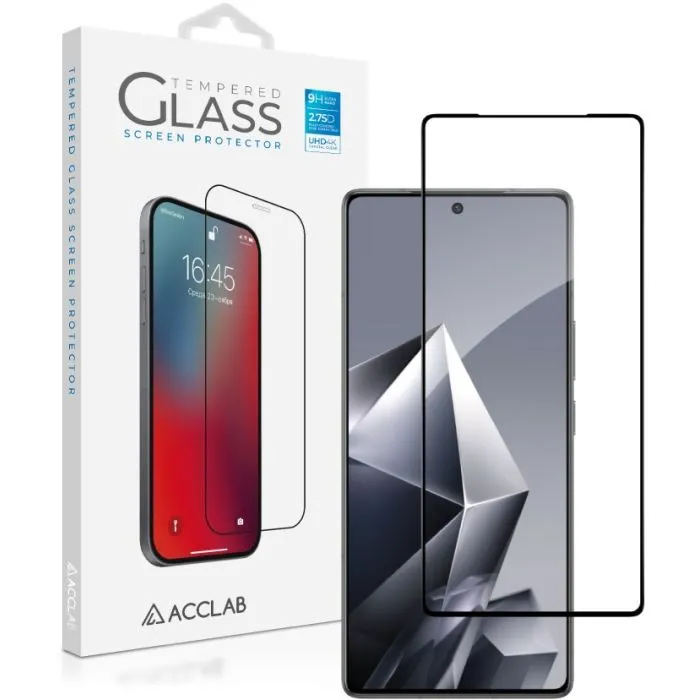 Скло захисне ACCLAB Full Glue ESD Infinix Note 50 Pro+ Black (1283126627903)