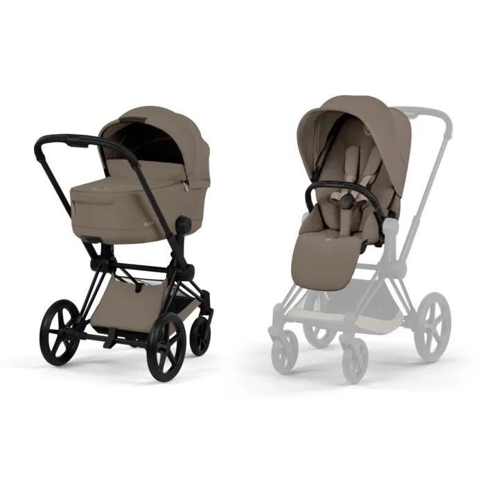 Коляска Cybex Priam 2 в 1 BLK Sepia Black COMFORT (526000011)