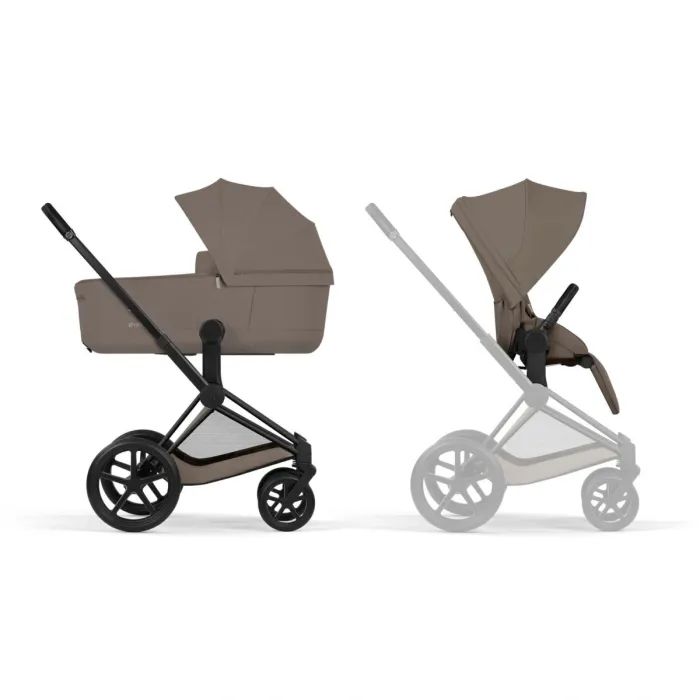 Коляска Cybex Priam 2 в 1 BLK Sepia Black COMFORT (526000011) зображення 2