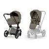 Коляска Cybex Priam 2 в 1 BLK Coconut Brown (526001485)