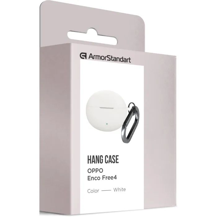 Чехол для наушников Armorstandart Hang Case For Oppo Enco Free4 Light Blue (ARM86147) изображение 3