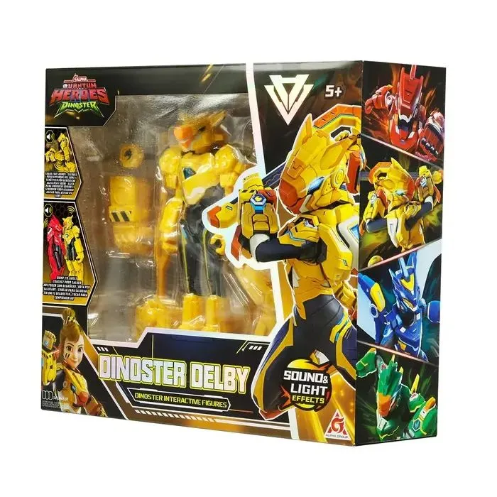 Фігурка Dinoster Делбі (свет, звук) (EU583832) зображення 6