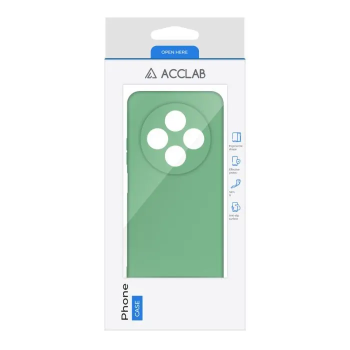 Чохол до мобільного телефона ACCLAB Silicone Xiaomi Redmi 14C 4G Green (1283126617058) зображення 2