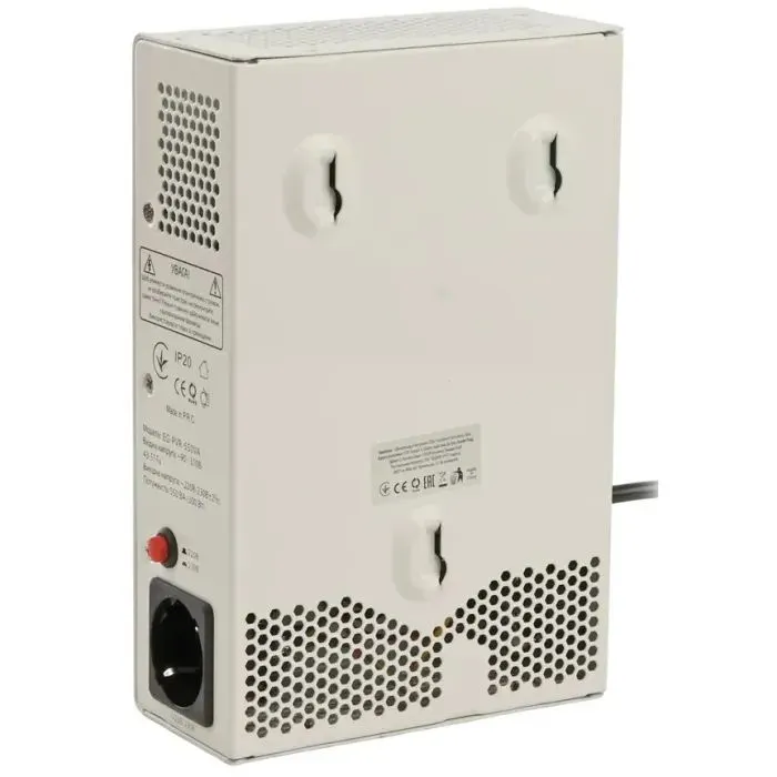 Стабілізатор напруги EnerGenie EG-PVR-550VA, 220V (EG-PVR-550VA) зображення 2