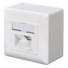 Компьютерная розетка Digitus 2xRJ45 FTP, для наружной проводки (DN-9002-N)
