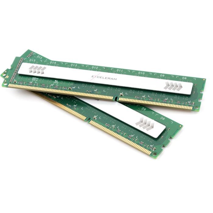 Модуль пам'яті для комп'ютера DDR3 16GB (2x8GB) 1600 MHz Silver Peewee eXceleram (E30166A) зображення 2