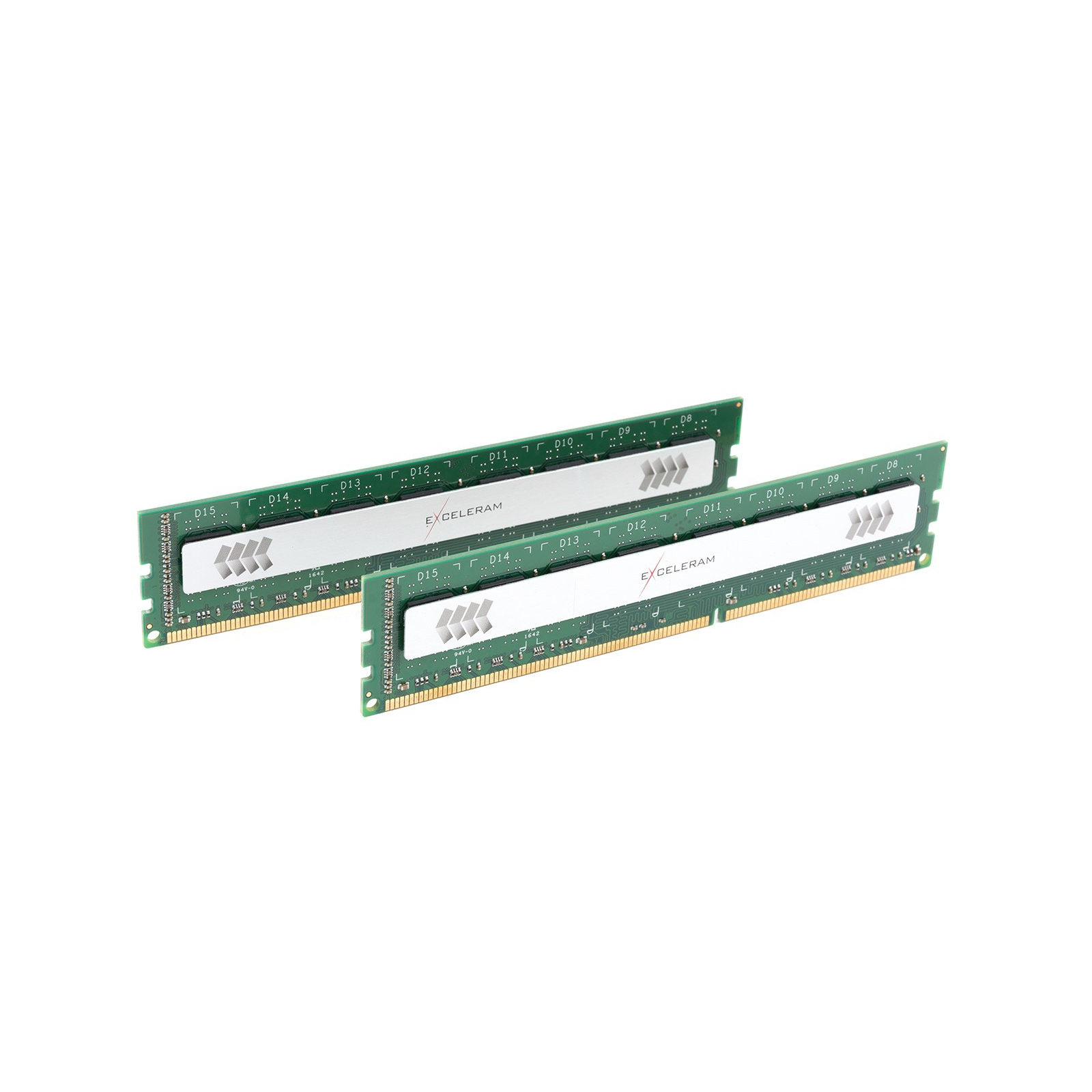 Модуль пам'яті для комп'ютера DDR3 16GB (2x8GB) 1600 MHz Silver Peewee eXceleram (E30166A) зображення 5