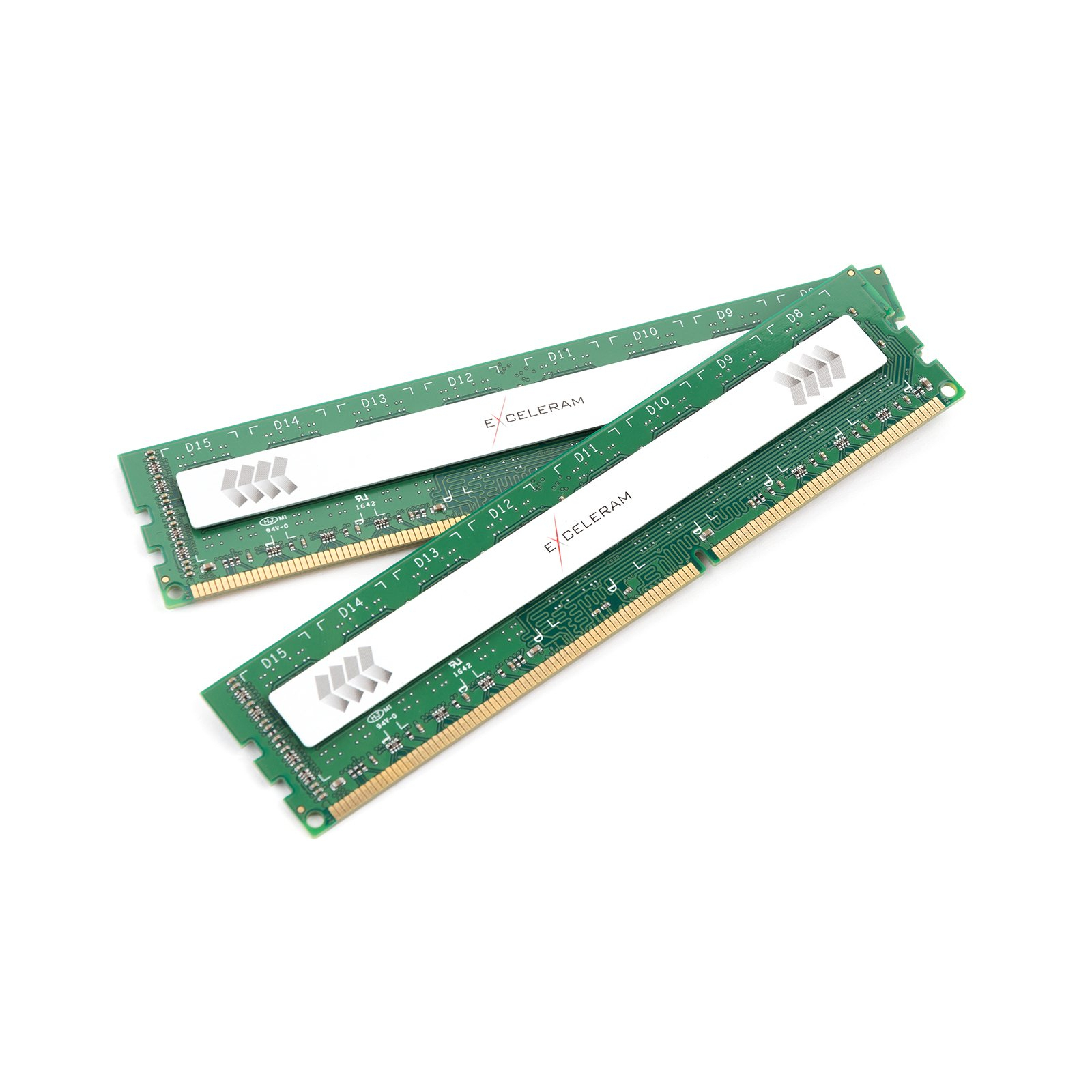 Модуль пам'яті для комп'ютера DDR3 16GB (2x8GB) 1600 MHz Silver Peewee eXceleram (E30166A) зображення 7