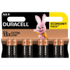 Батарейка Duracell AA лужні 8 шт. в упаковці (5000394006522 / 81417083 / 81480361) зображення 2