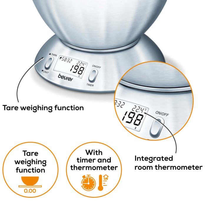 Весы кухонные Beurer KS 54 изображение 3