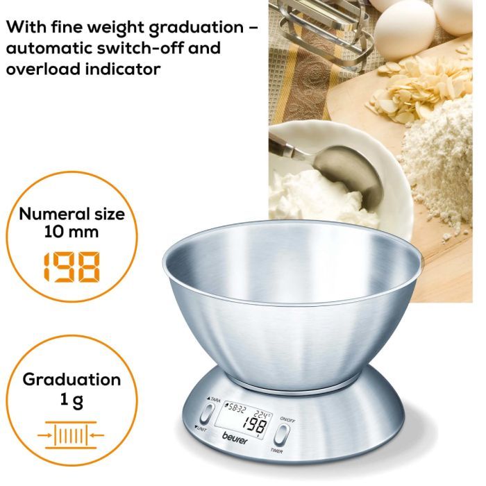 Весы кухонные Beurer KS 54 изображение 4