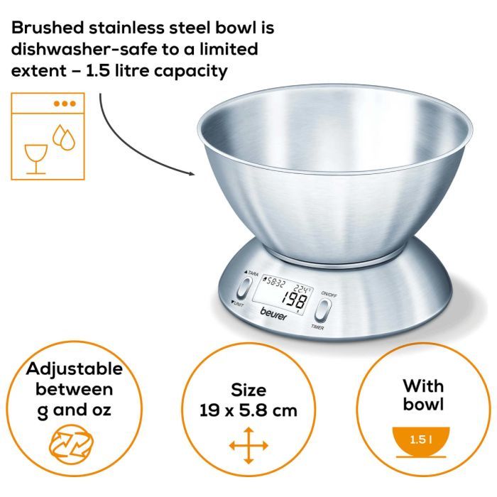 Весы кухонные Beurer KS 54 изображение 5