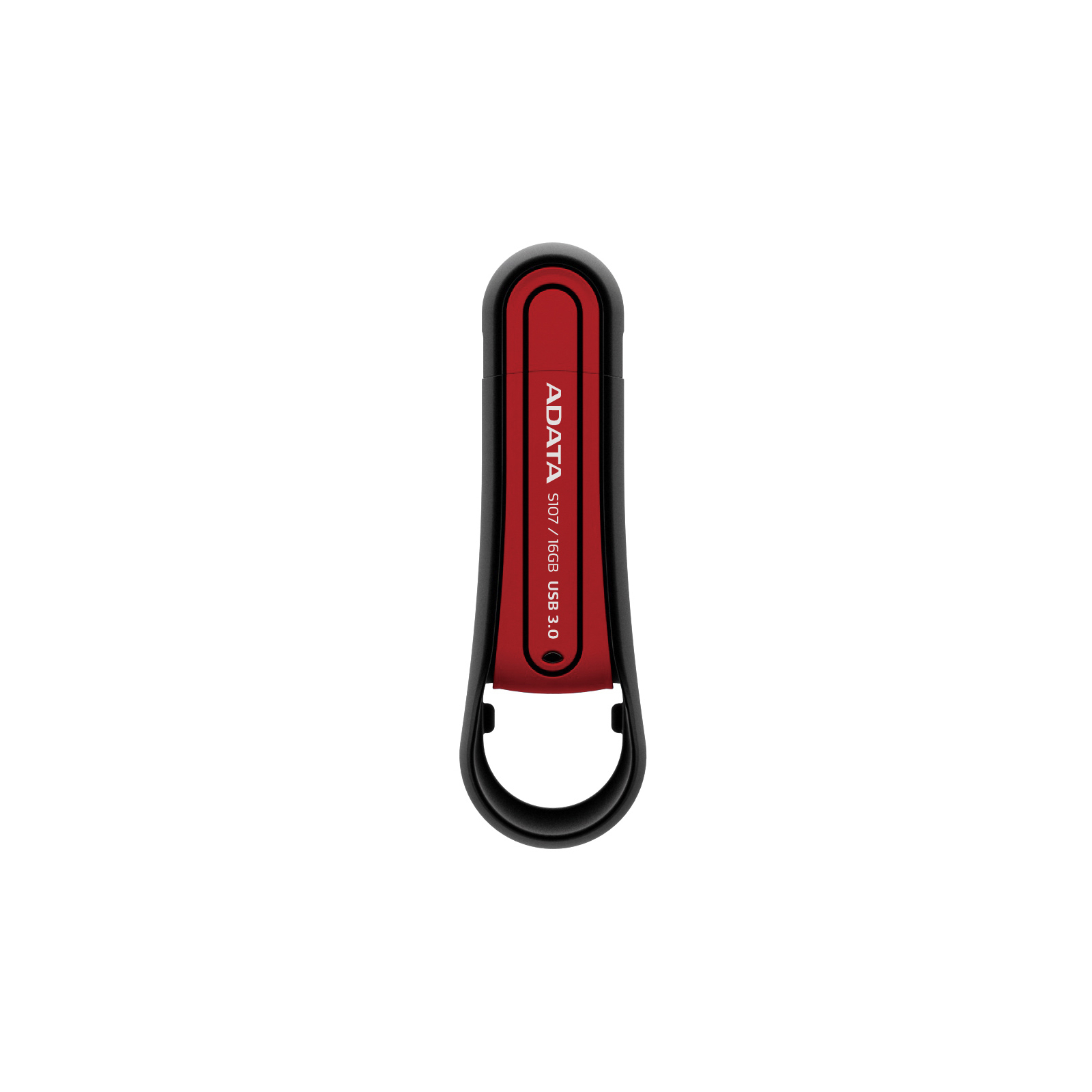 USB флеш накопичувач ADATA 16Gb A-DATA S107 16GB Red rubber USB3.0 (AS107-16G-RRD) зображення 2