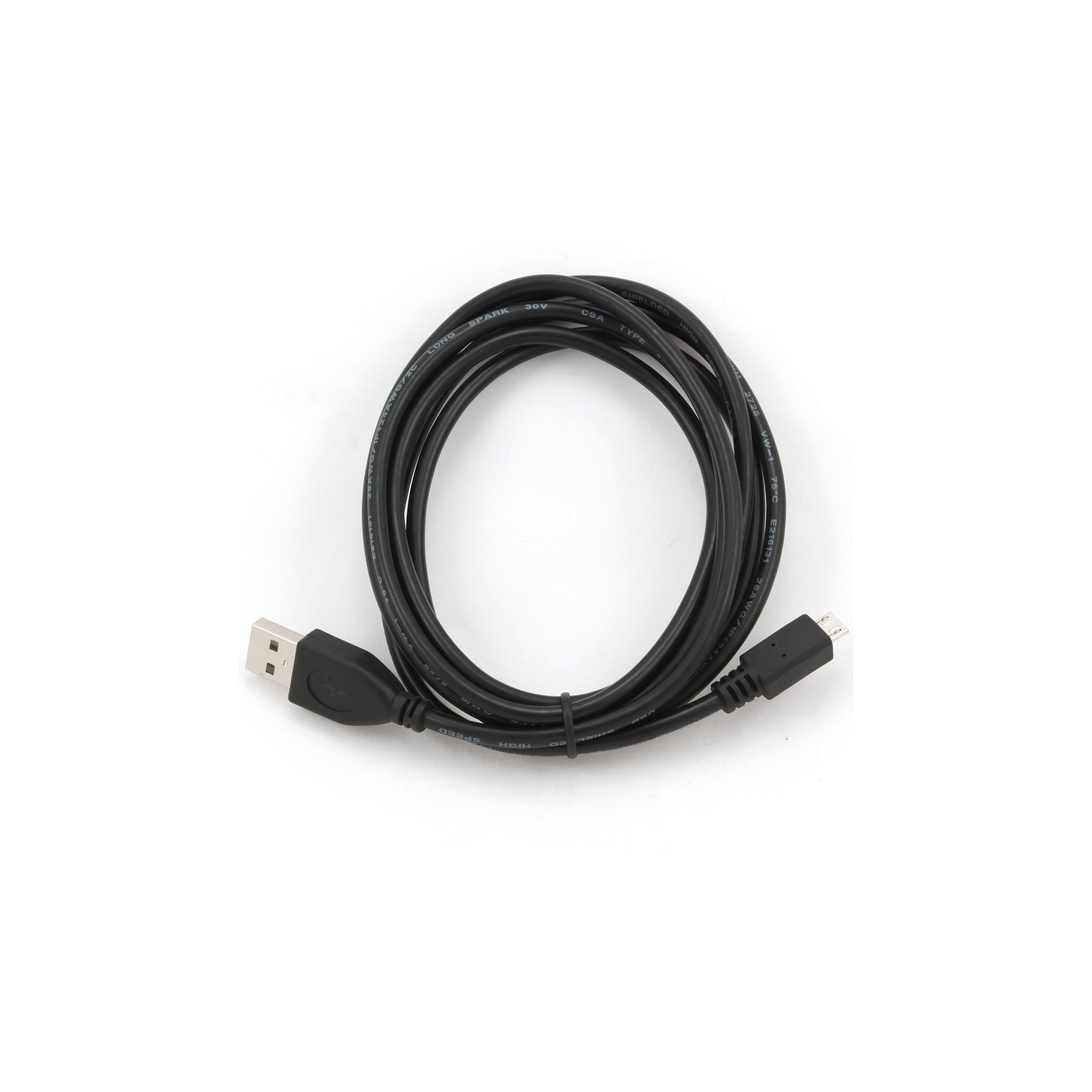 Дата кабель USB 2.0 AM to Micro 5P 1.8m Cablexpert (CCP-mUSB2-AMBM-6-W)