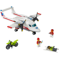 Конструктор LEGO City Great Vehicles Самолет скорой помощи (60116) изображение 2