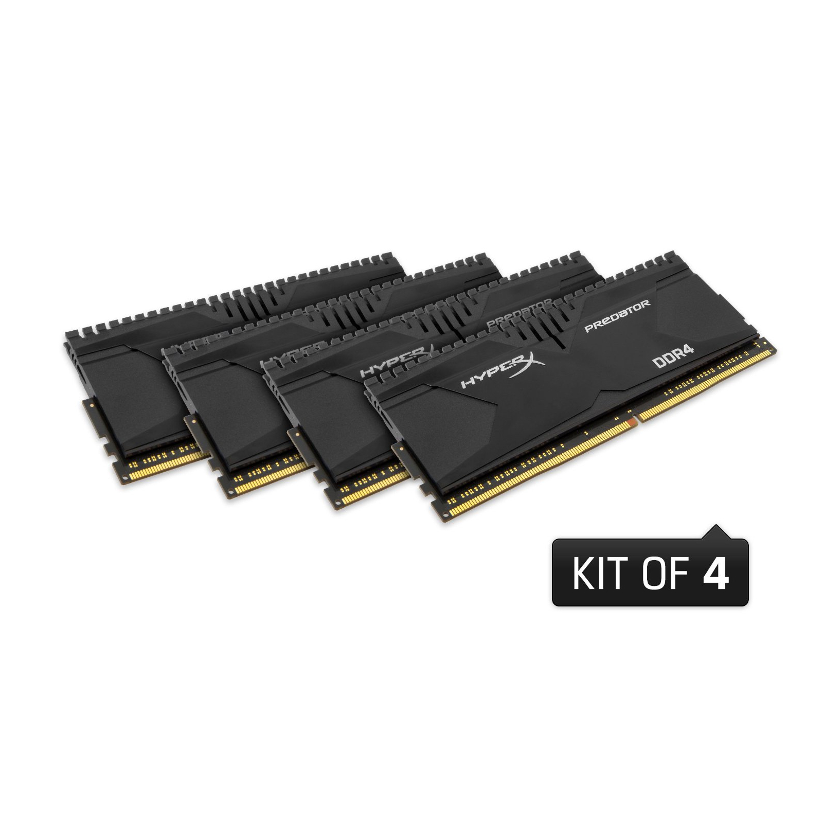 Модуль пам'яті для комп'ютера DDR4 32GB (4x8GB) 3000 MHz HyperX Predator Kingston Fury (ex.HyperX) (HX430C15PBK4/32) зображення 2