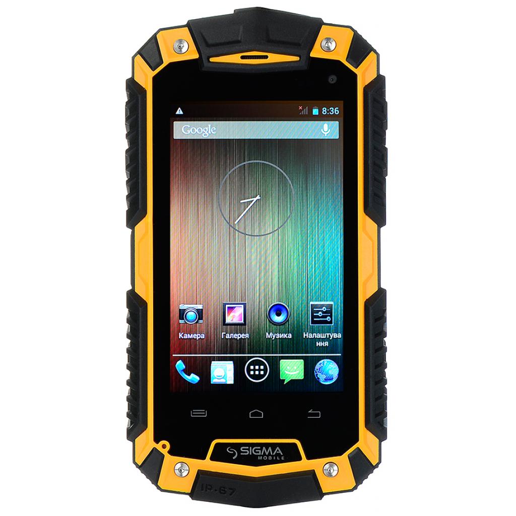Мобільний телефон Sigma X-treme PQ16 Dual Sim Yellow (4827798373835)