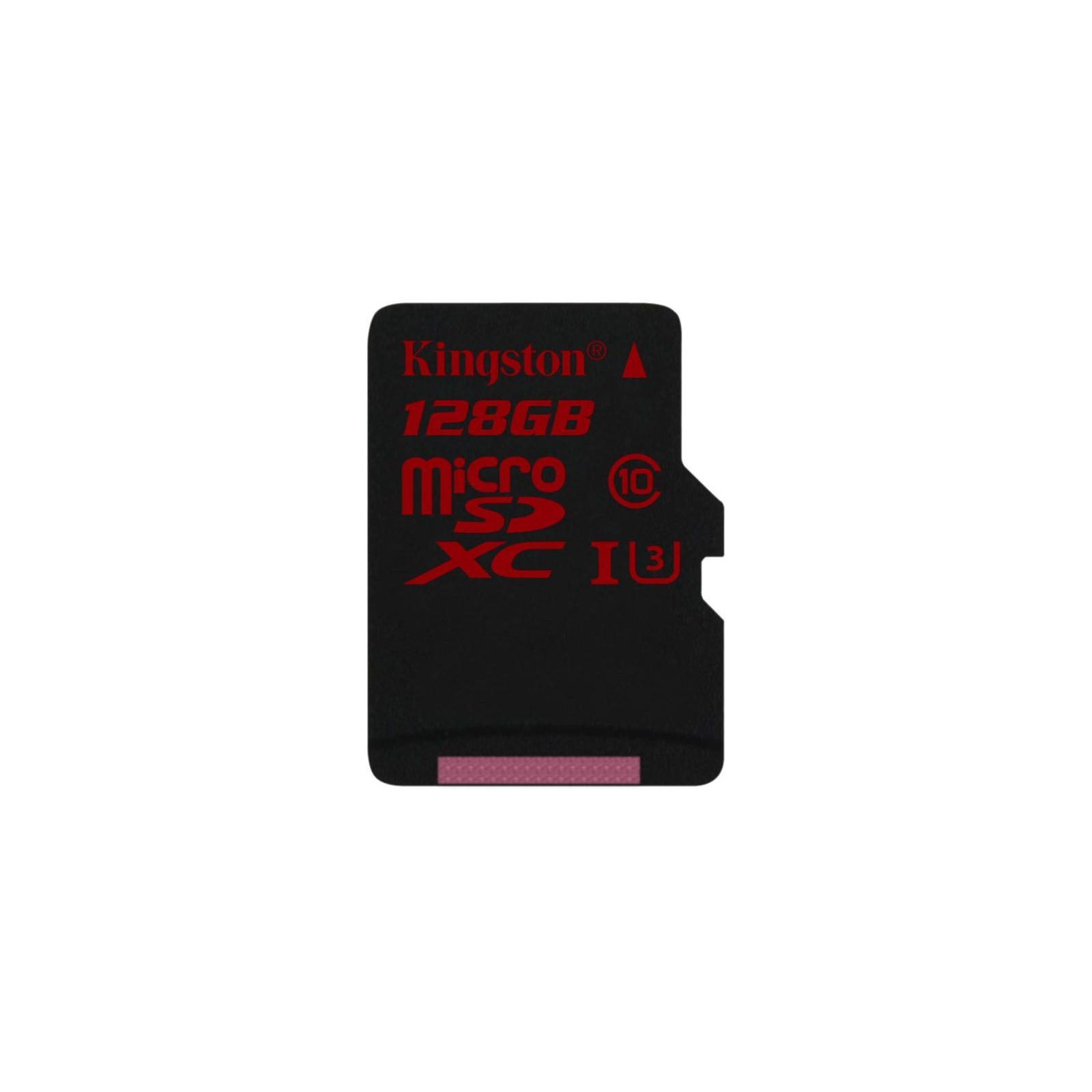 Карта памяти Kingston 128GB microSDXC class10 UHS-I U3 (SDCA3/128GBSP)