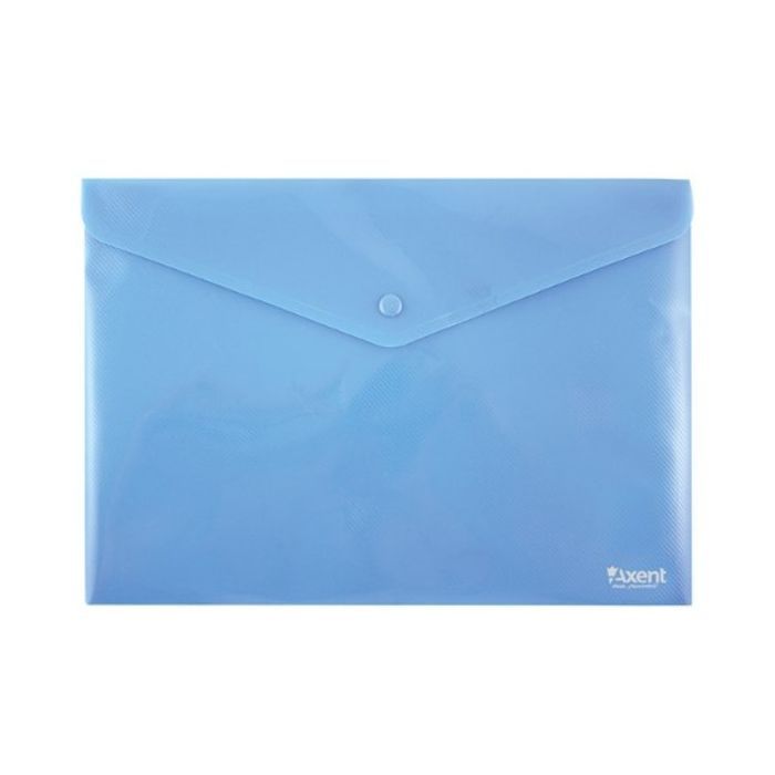Папка - конверт Axent А4, textured plastic, blue (1412-22-А)