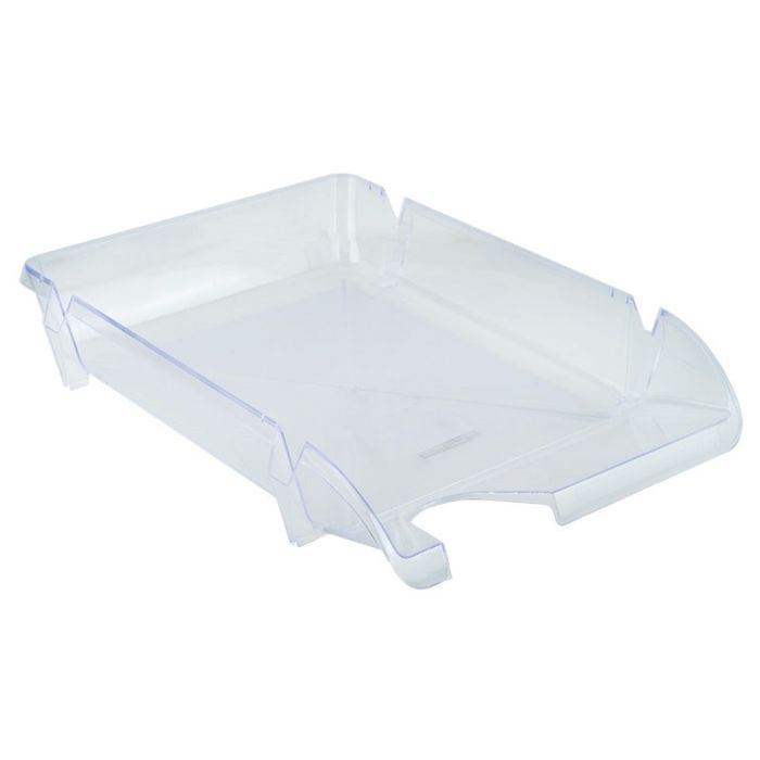 Лоток для паперів Delta by Axent horizontal, clear (D4002)