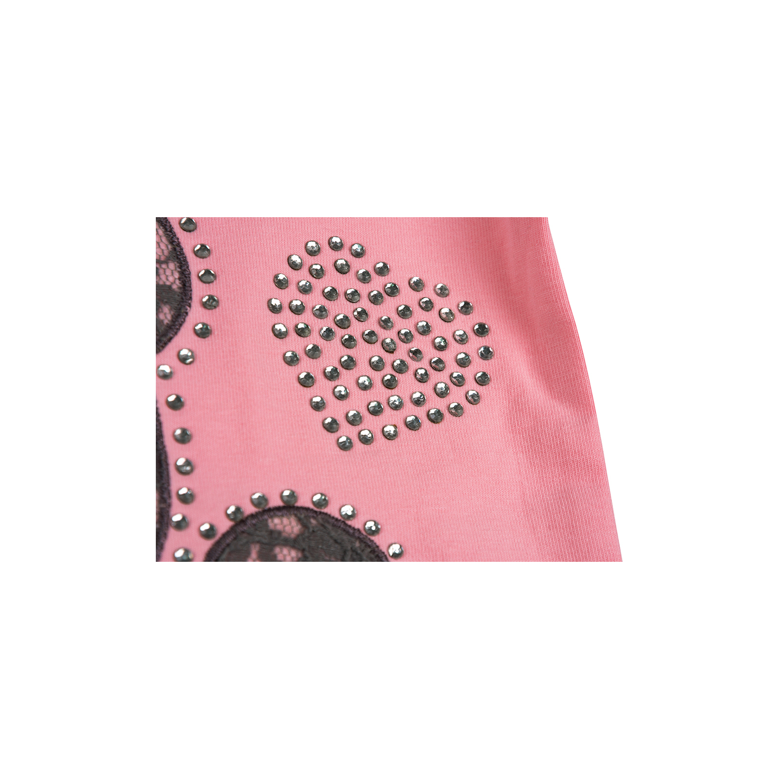 Набор детской одежды Breeze кофта и брюки розовый c серым меланж с мишкой (7848-98G-pink-gray) изображение 3