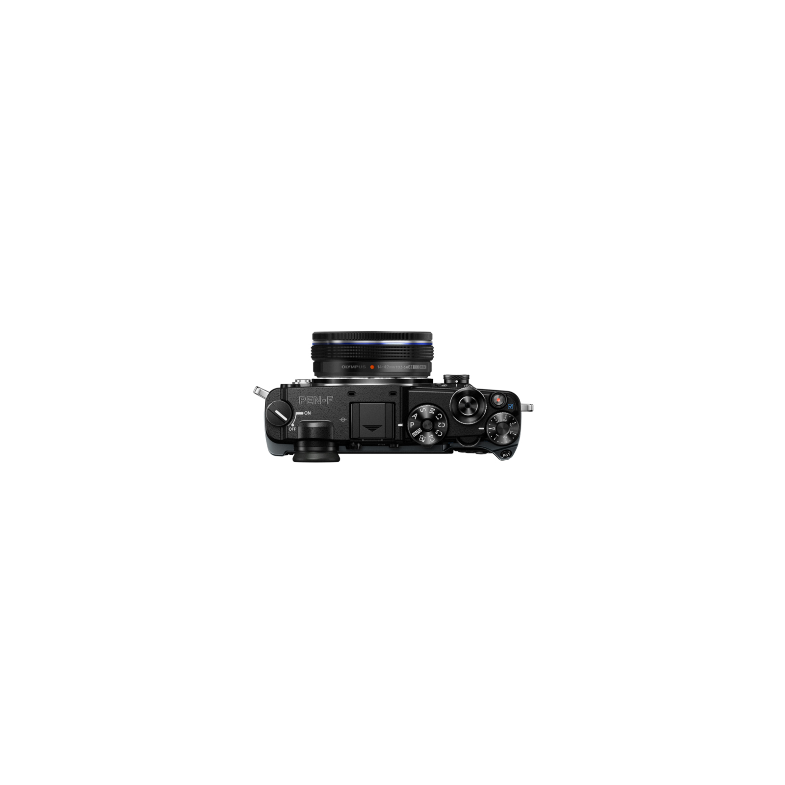 Цифровий фотоапарат Olympus PEN-F Pancake Zoom 14-42 Kit black/black (V204061BE000) зображення 6