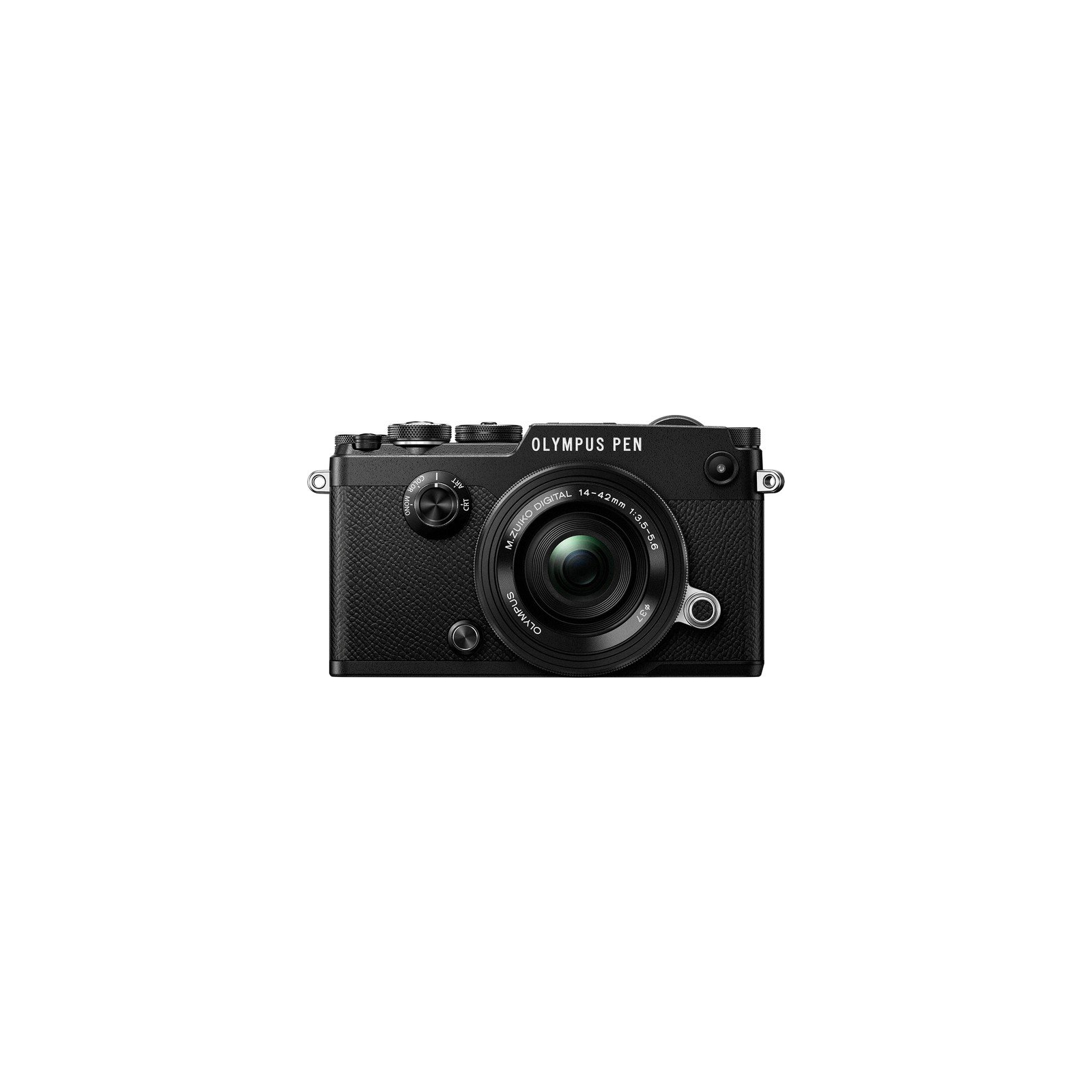 Цифровий фотоапарат Olympus PEN-F Pancake Zoom 14-42 Kit black/black (V204061BE000)