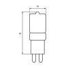 Лампочка Eurolamp G9 (LED-G9-0340(220)) изображение 3