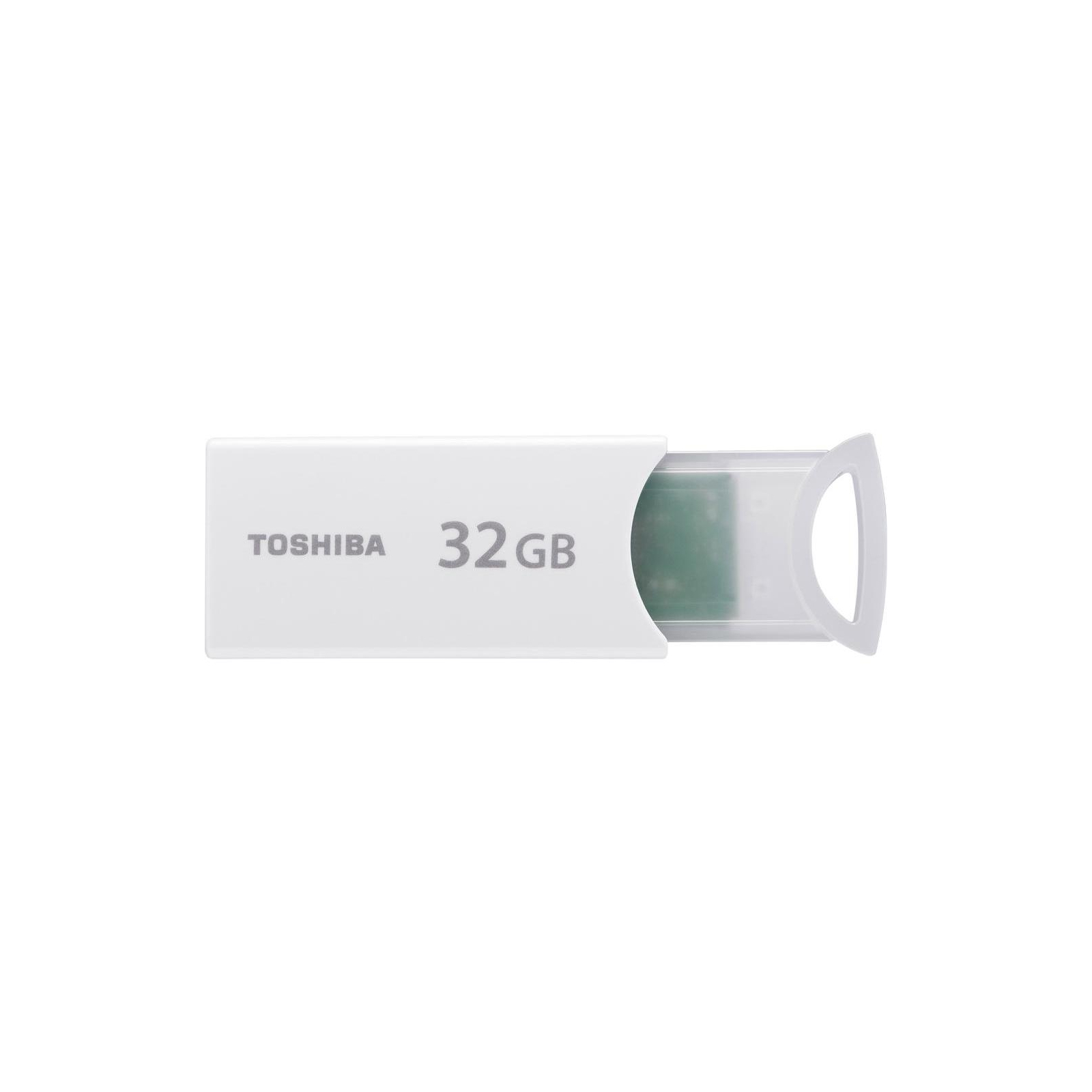USB флеш накопитель Toshiba 32GB U204 White USB 3.0 (THN-U204W0320M4) изображение 2