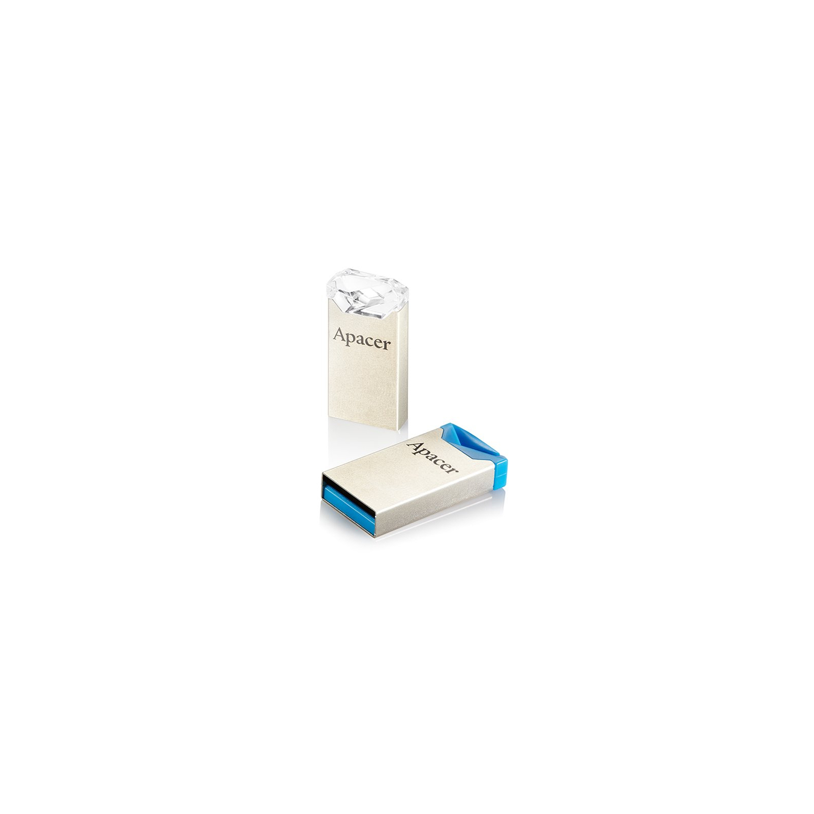 USB флеш накопитель Apacer 4GB AH111 Crystal USB 2.0 (AP4GAH111CR-1) изображение 3