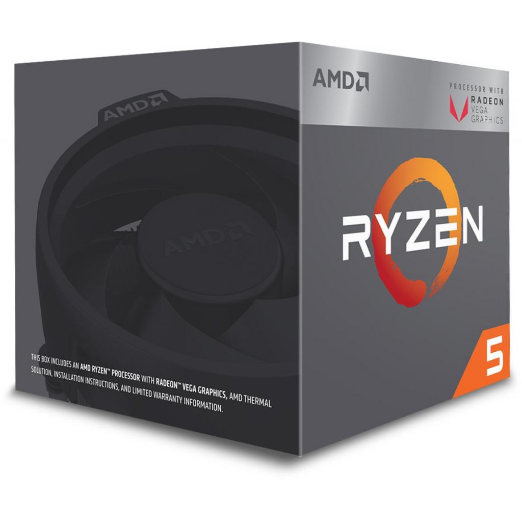 Процессор AMD Ryzen 5 2400G (YD2400C5FBBOX) изображение 2