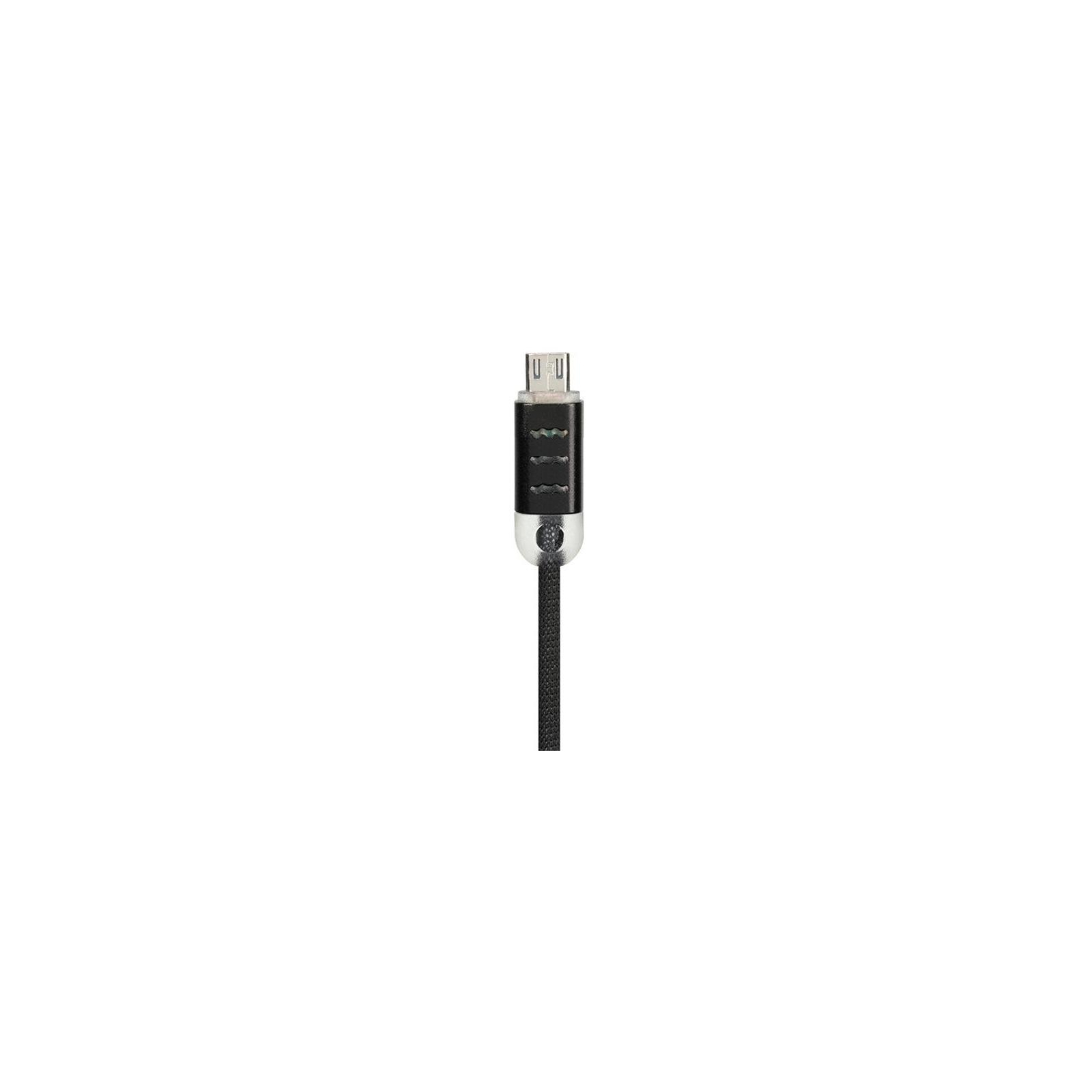 Дата кабель USB 2.0 AM to Micro 5P Pro Wave Light Black Gelius (63260) изображение 3