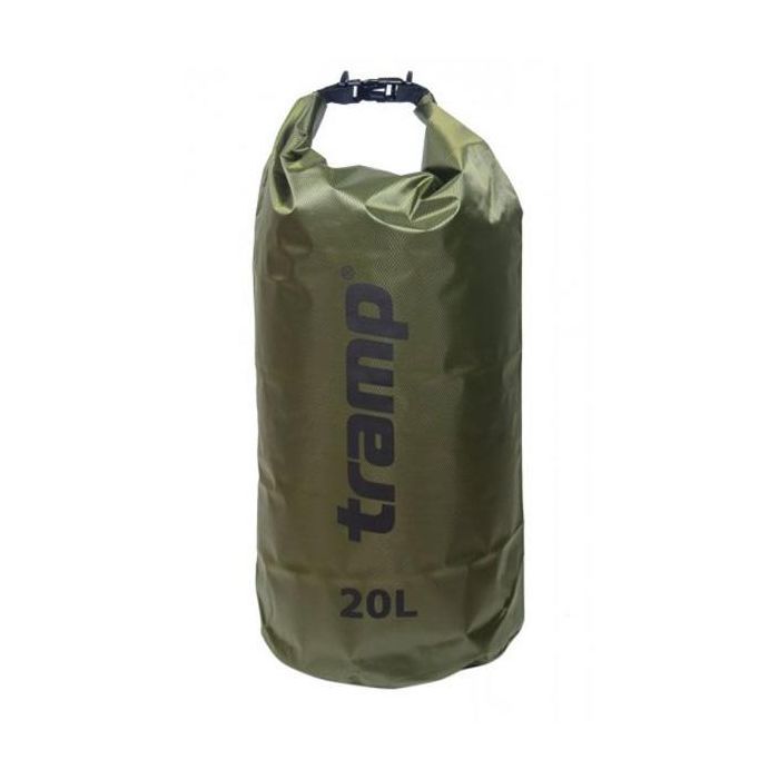 Гермомешок Tramp PVC Diamond Rip-Stop оливковый 20л (UTRA-113-olive)