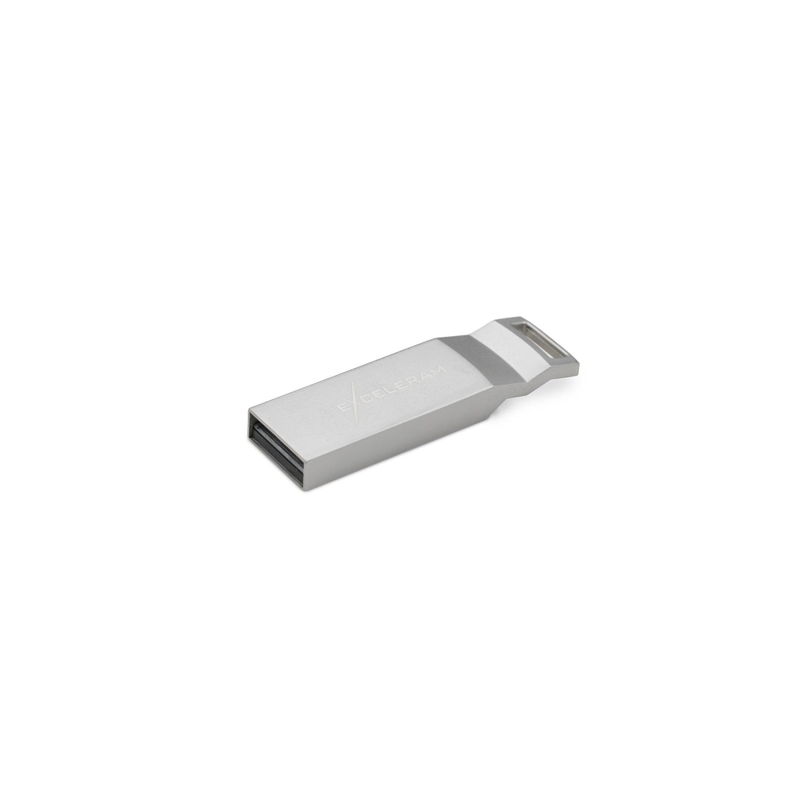 USB флеш накопичувач eXceleram 64GB U2 Series Silver USB 2.0 (EXP2U2U2S64) зображення 2