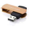 USB флеш накопичувач eXceleram 8GB P2 Series Brown/Black USB 2.0 (EXP2U2BRB08) зображення 2