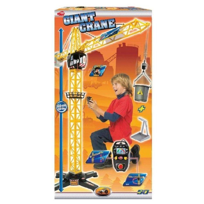 Спецтехніка Dickie Toys Башенный кран на ДУ, 100 см (3462411) зображення 2
