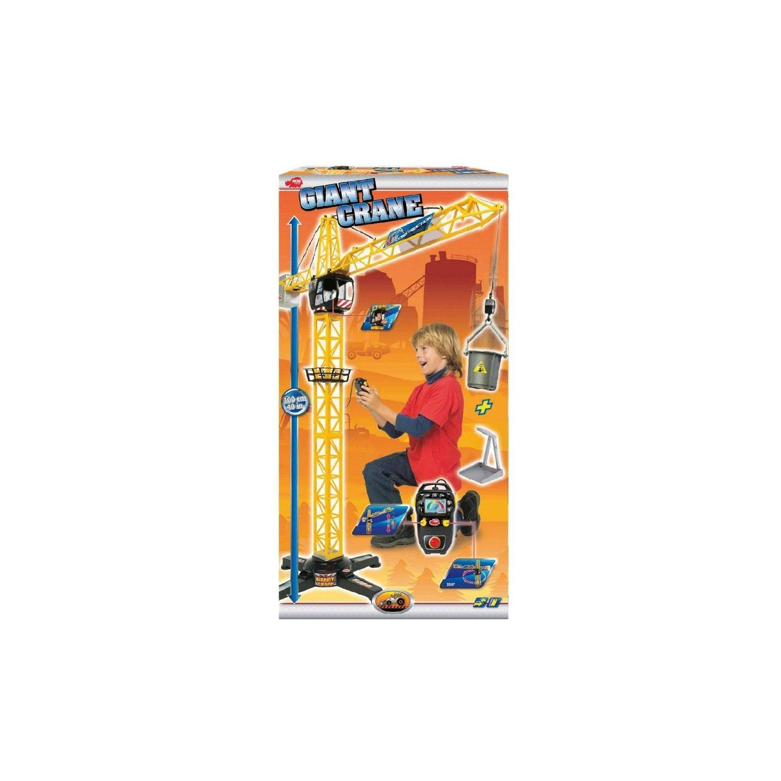 Спецтехника Dickie Toys Башенный кран на ДУ, 100 см (3462411) изображение 2