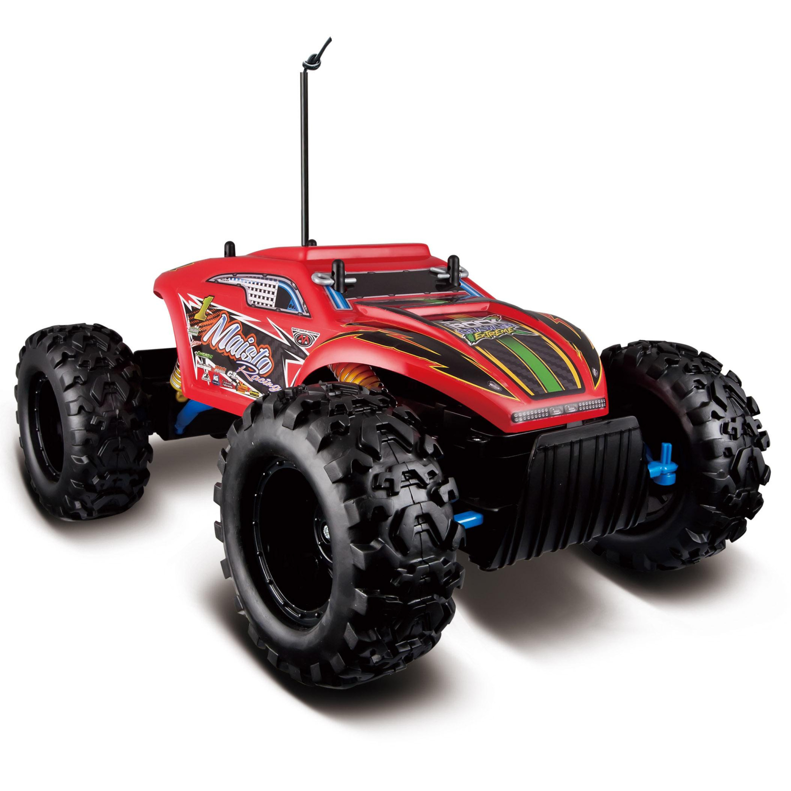 Радиоуправляемая игрушка Maisto Rock Crawler Extreme красный (81156 red)